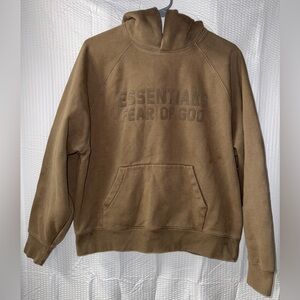 Fear of God Essentials Wood Hoodie Size S